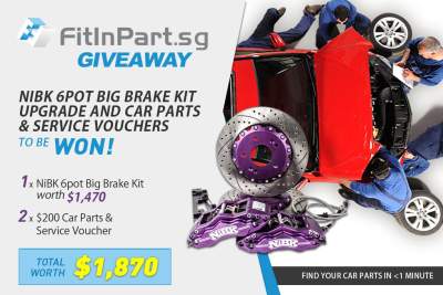 NiBK six-pot Big Brake Kit upgrade and car parts worth $1,870 to be won!