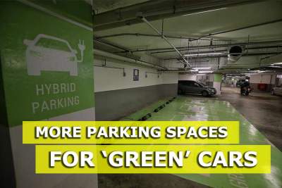 Malls roll out more choice parking spaces for 'green' cars