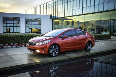 2017 Kia Forte awarded Top Safety Pick Plus rating in the U.S.A