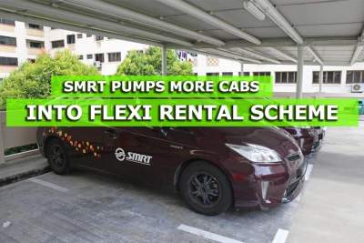 SMRT pumps more cabs into flexi rental scheme