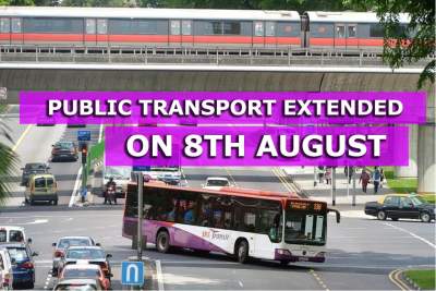Train and bus services extended on eve of National Day