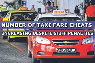 Number of taxi fare cheats going up despite stiff penalties