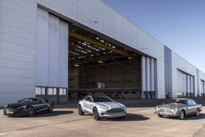 Work begins on conversion of Aston Martin's St. Athan 'Super Hangars'