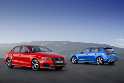 Audi introduces RS3 Sedan and RS3 Sportback to Singapore