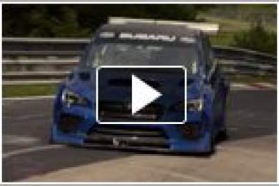 Watch the Subaru WRX STI Type RA NBR Special set a Nurburgring lap record