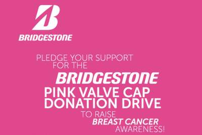 Bridgestone's fight against breast cancer reaches new heights