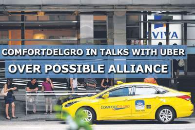 ComfortDelGro in talks with Uber over possible alliance