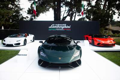 Lamborghini presents first worldwide showcase of commemorative vehicles