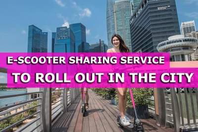 E-scooter sharing service to roll out in the city and heartlands