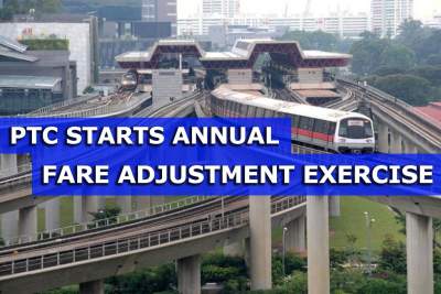 PTC starts annual fare adjustment exercise