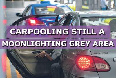 Moonlighting or not? 'Social carpooling' still a grey area