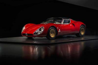 Alfa Romeo celebrates the 50th birthday of the legendary 33 Stradale