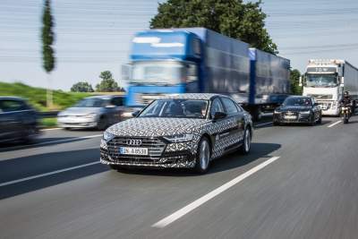 The Audi AI traffic jam pilot presents automated driving at a new level