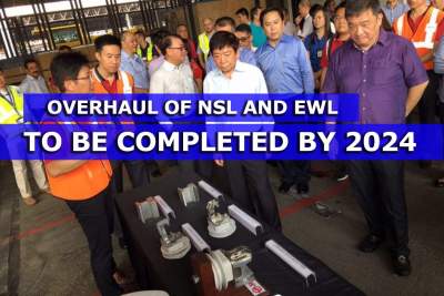 Overhaul of North-South and East-West Lines to be completed by 2024