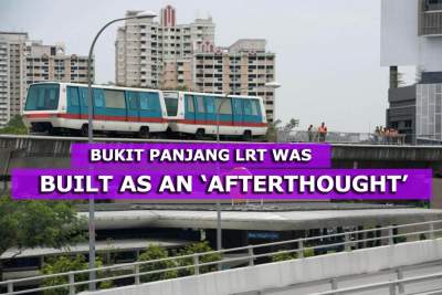 Bukit Panjang LRT built as an 'afterthought' and because of political pressure
