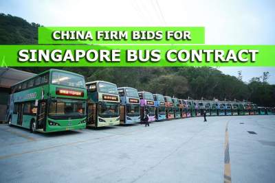 China firm's One Belt, One Road, one Singapore bus bid