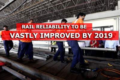 Rail reliability to be vastly improved by 2019: Khaw