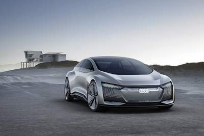 Autonomous driving on course for the future with the Audi Aicon concept car