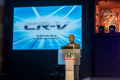 Kah Motor launches 2017 Honda CR-V in Singapore