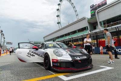 Ragginger victorious in Round 10 of the 2017 Porsche Carrera Cup Asia