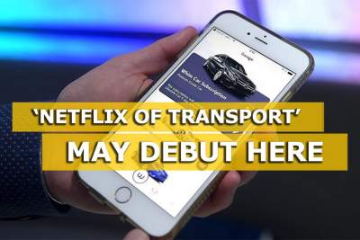 'Netflix of transport' may debut here