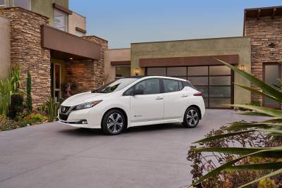 Nissan brings array of electric models to Japanese Classic Car Show