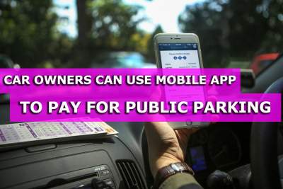 Car owners can use mobile app to pay public parking fees from 1st October