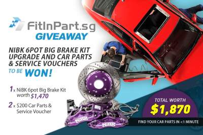 NiBK six-pot Big Brake Kit upgrade and car parts worth $1,870 to be won!