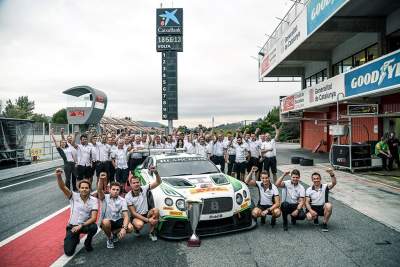 Bentley wins Blancpain GT Series Endurance Cup