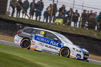 Subaru Star Sutton wins BTCC title in Subaru Levorg