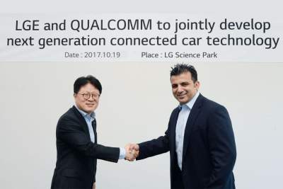 LG and Qualcomm to develop next generation connectivity solutions for cars