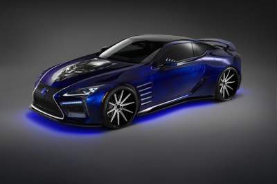 Lexus introduces two new vehicles inspired by Black Panther ahead of SEMA 2017