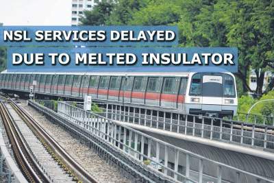 NSL services delayed due to melted insulator