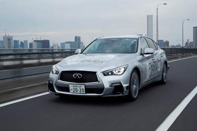 Nissan tests fully autonomous prototype technology on the streets of Tokyo