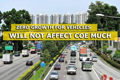 Zero growth for vehicle population will not majorly affect COE prices