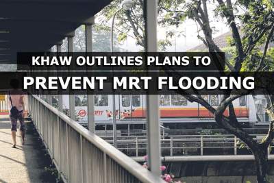 Khaw outlines plans to prevent flooding of MRT tunnels again