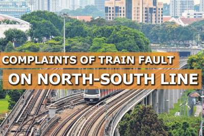 Commuters complain of train fault on North-South Line after facing delays