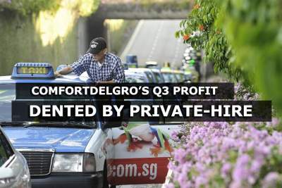 ComfortDelGro's Q3 profit dented by private-hire players