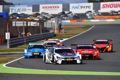 BMW M4 DTM visits the Japanese Super GT Championship