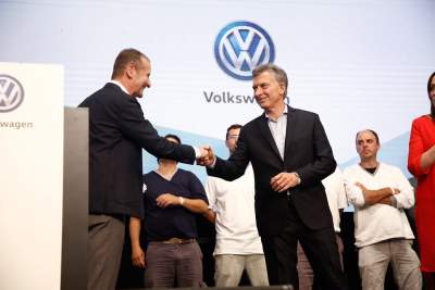 Volkswagen invests $889 million at plant in Argentina
