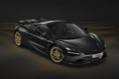 Dubai debut for unique satin black and gold MSO Bespoke McLaren 720S