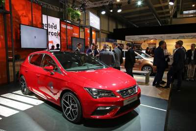 Seat displays the Leon Cristobal at the Smart City Expo