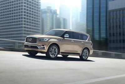 Infiniti unveils new QX80 at Dubai International Motor Show