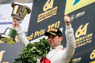Robin Frijns takes FIA GT World Cup second place at Macau Grand Prix