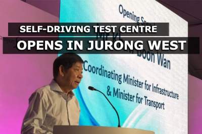 Centre for self-driving vehicles opens in Jurong West