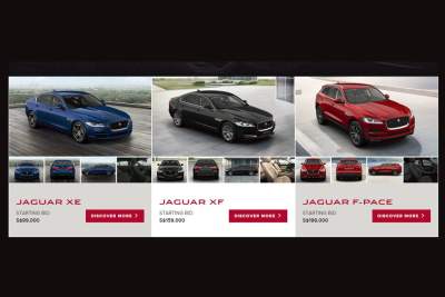 Wearnes Automotive runs the first ever Cyber Monday Online Auction for Jaguar