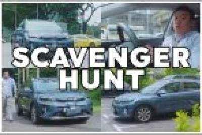 We go on a scavenger hunt with the Kia Stonic