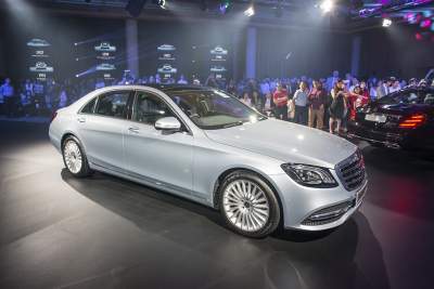 All new Mercedes-Benz S-Class arrives here in style