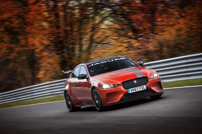 Jaguar XE SV Project 8 is world's fastest sedan with record Nurburgring time