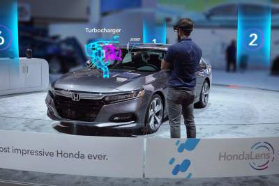 Honda debuts HondaLens at Los Angeles Auto Show to showcase 2018 Accord